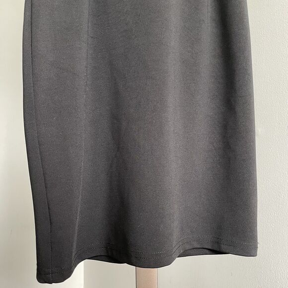 Lulu's Black Crotchet Trim bodycon Cocktail Dress Size XS - Picture 5 of 12